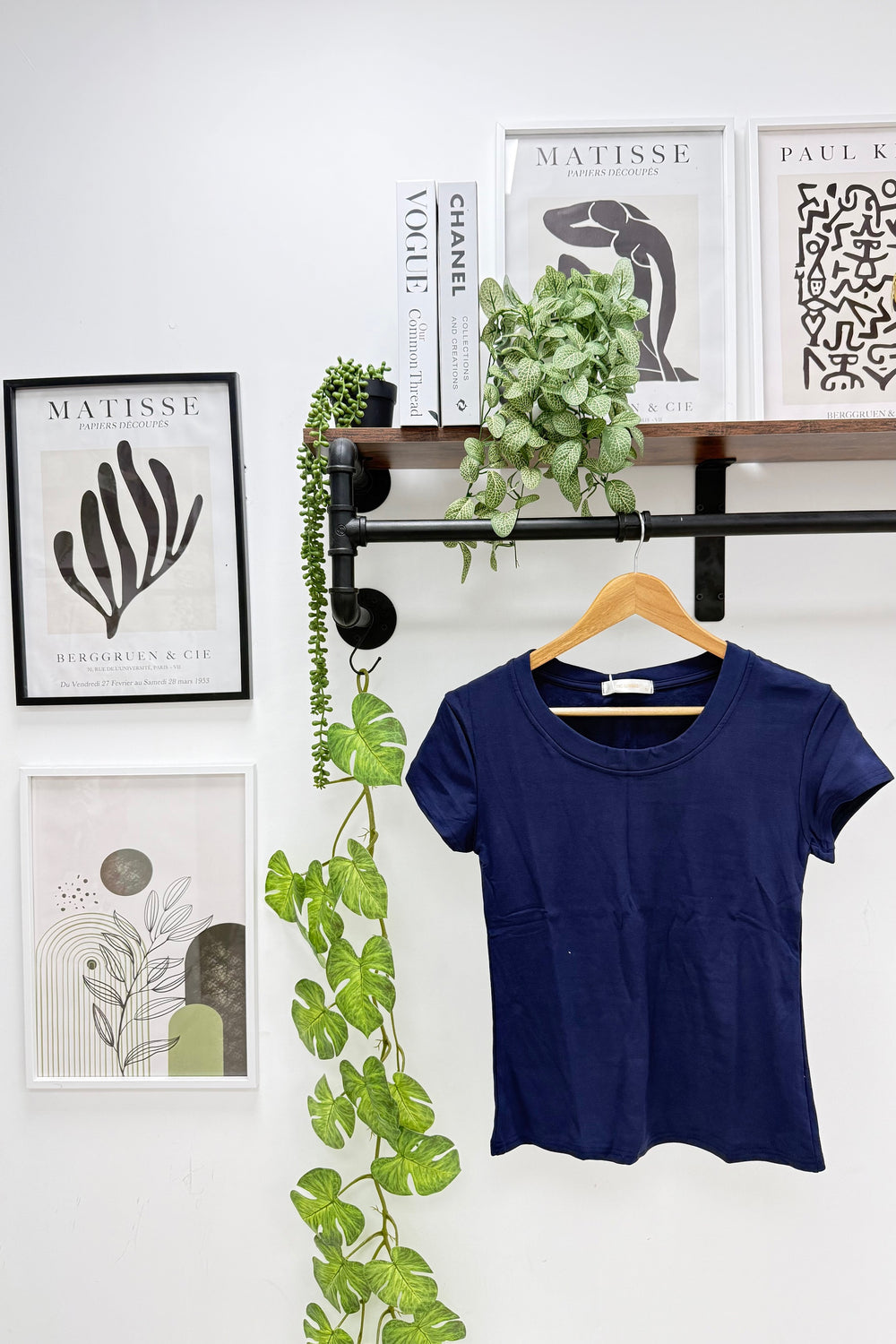 SOFTLINE  STRETCH CAP SLEEVE T-SHIRT (15342521876864)