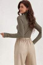 SOFT LINE STRETCH HIGH NECK T-SHIRT (15342537933184)