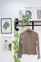 SOFT LINE STRETCH HIGH NECK T-SHIRT (15342537933184)