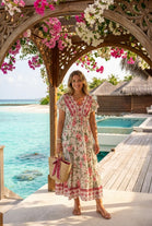 PRINTED BUTTON DETAIL MAXI(MIXED COLOUR PACK)