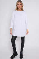 BALLOON SLEEVE OVERSIZED JESERY TEE (8244005961976)