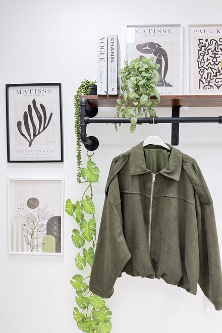 ZIP DETAIL JACKET (15347270812032)