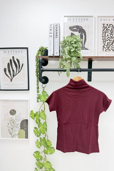 SOFTLINE STRETCH ROLLNECK T-SHIRT (15347267207552)