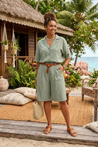 BERMUDA BELTED SHORTS