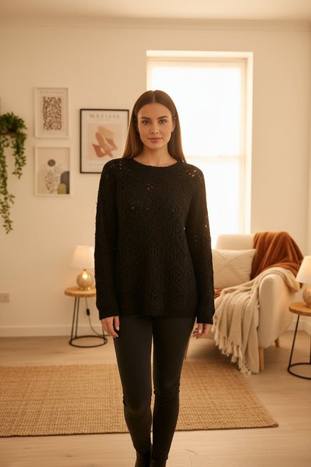 PATTERN KNITTED JUMPER (15351437689216)