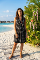 POLKA DOT SLEEVELESS TUNIC