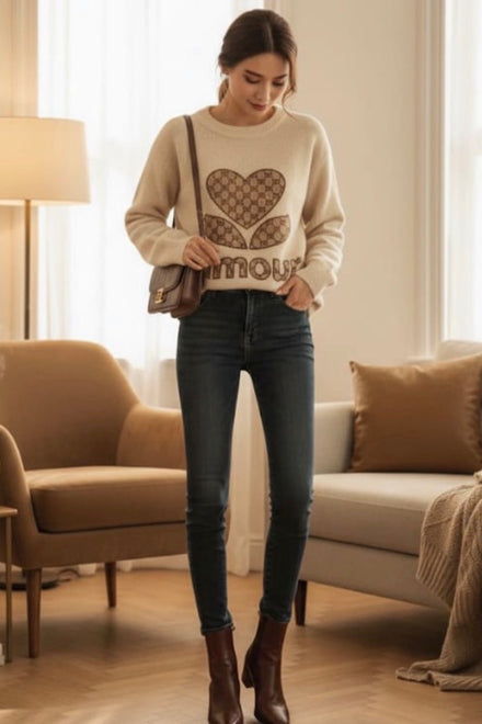 AMOUR LOVE JUMPER (15360574128512) (15360582582656)