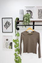 SOFTLINE STRETCH V-NECK T-SHIRT (15360583434624)