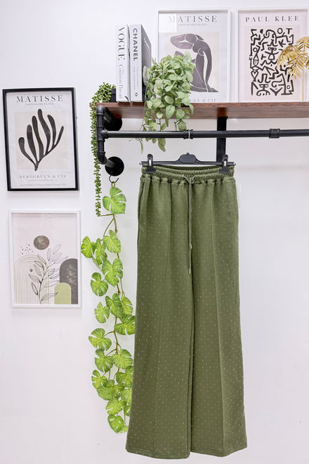 SEQUIN FLARE TROUSER (15364420010368)