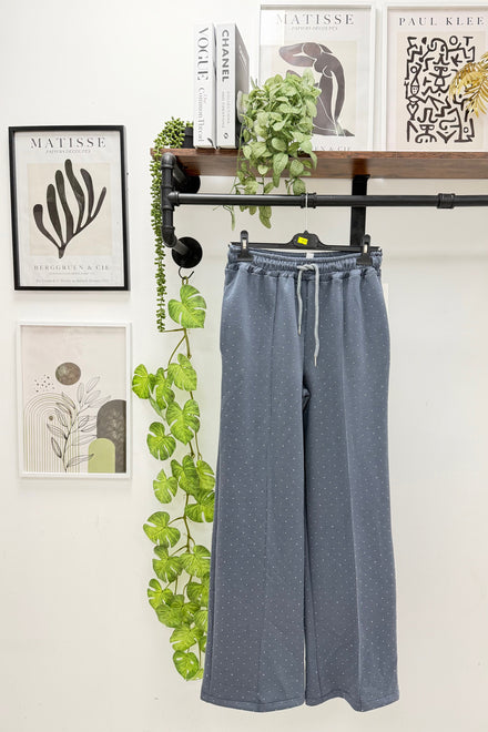 SEQUIN FLARE TROUSER (15364415127936)