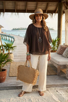 OVERSIZED BATWING TOP