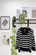COLLAR STRIPE OVERSIZED JUMPER (15364345463168)
