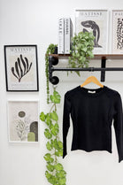 SOFTFEEL STRETCH CREWNECK T-SHIRT (15365888409984)