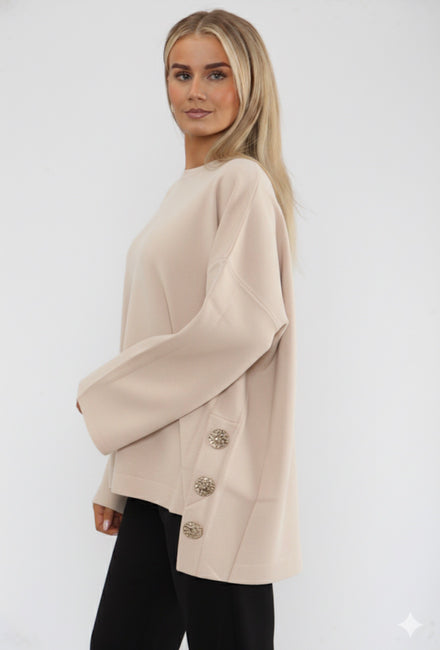 SIDE BUTTON DETAIL OVERSIZED JUMPER (15368528036224)