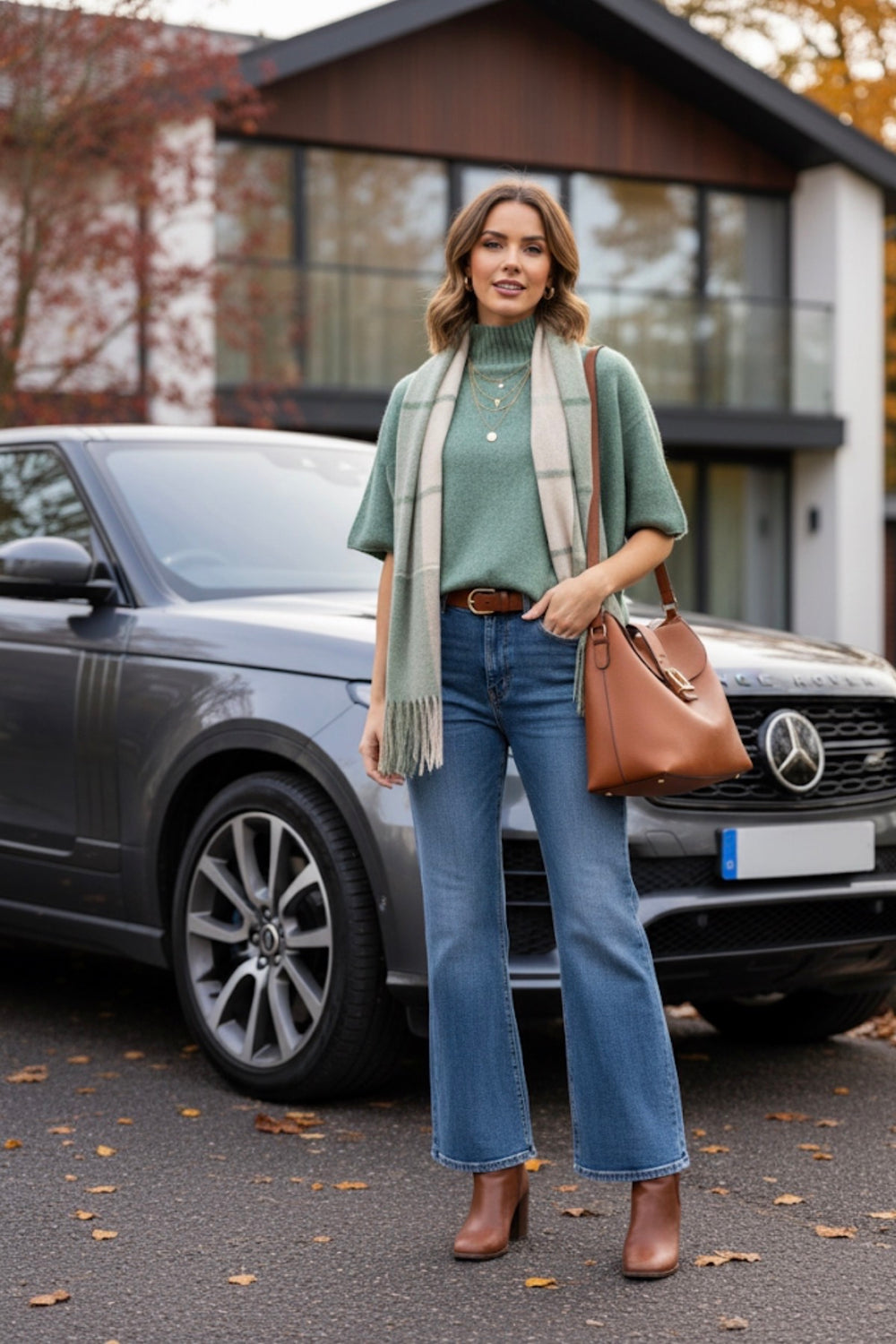 HIGHNECK PLAIN KNIT JUMPER (15368662974848)