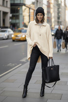 HALF ZIP OVERSIZED JUMPER (15313756586368)