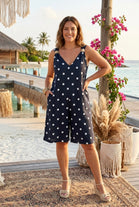 POLKA DOT RING-TONE PLAYSUIT