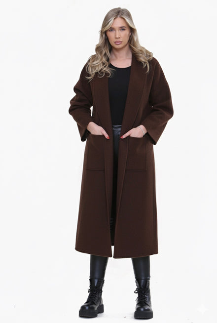 BETTY WOOLEN POCKET COAT