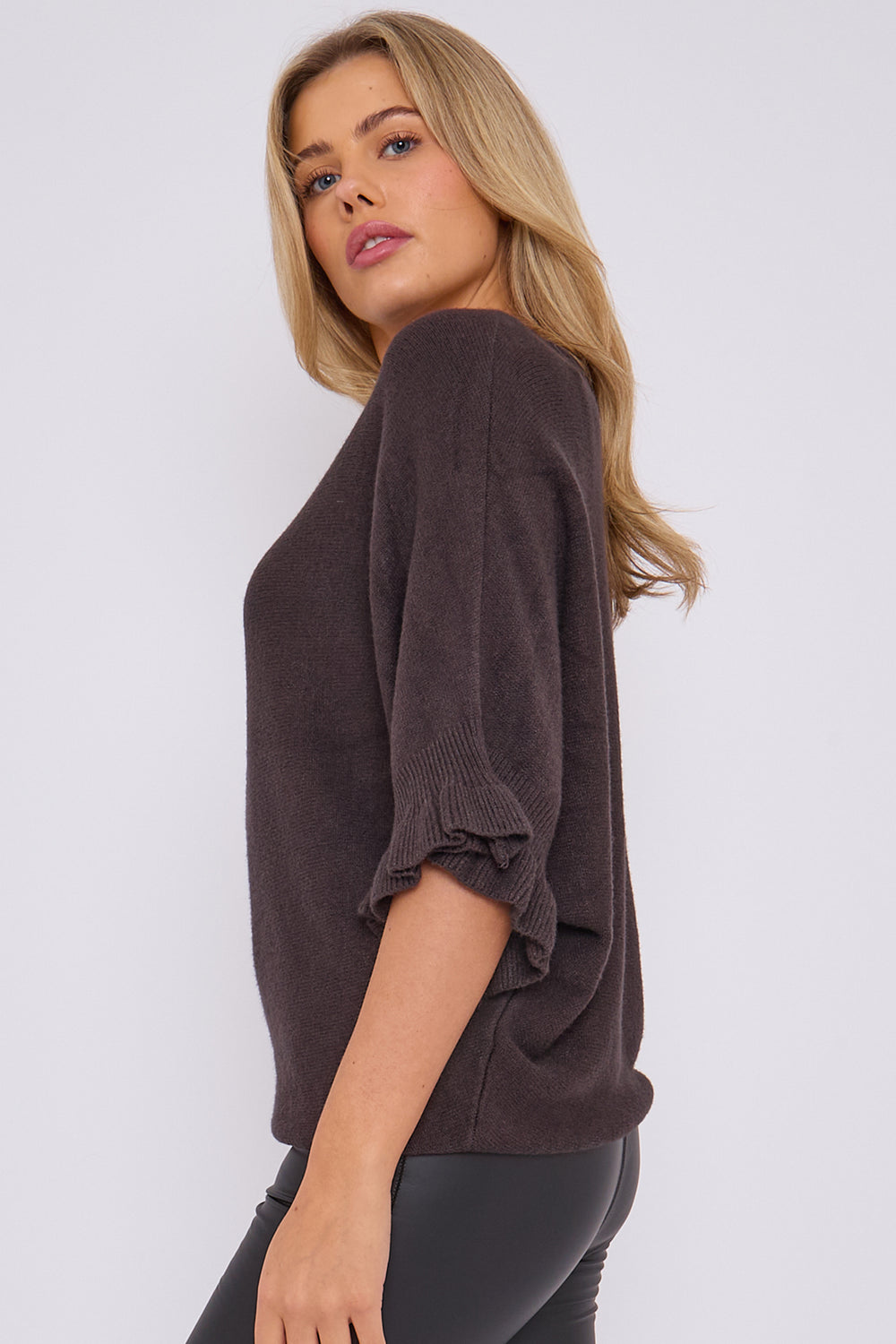 FRILL SLEEVE JUMPER (14780280537472)