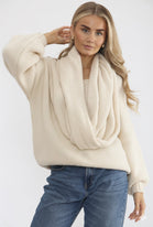 SCRAF KNITTED JUMPER