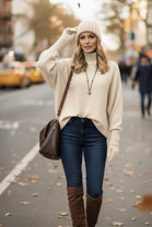 BETTY HIGH NECK JUMPER