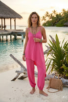 ASYMMETRIC CAMI TUNIC AND JOGGER LOUNGEWEAR
