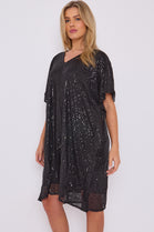 BODIE SEQUIN V-NECK TUNIC (14780266807680)