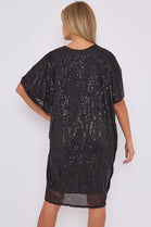 BODIE SEQUIN V-NECK TUNIC (14780266807680)
