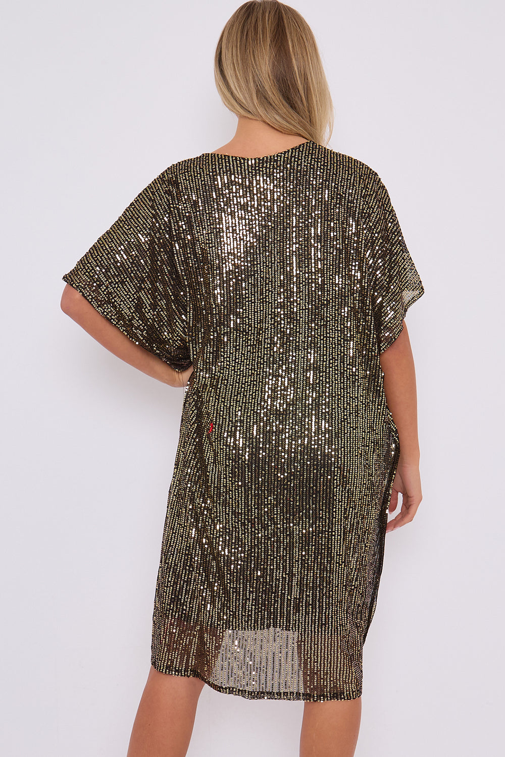 BODIE SEQUIN V-NECK TUNIC (14780267921792)