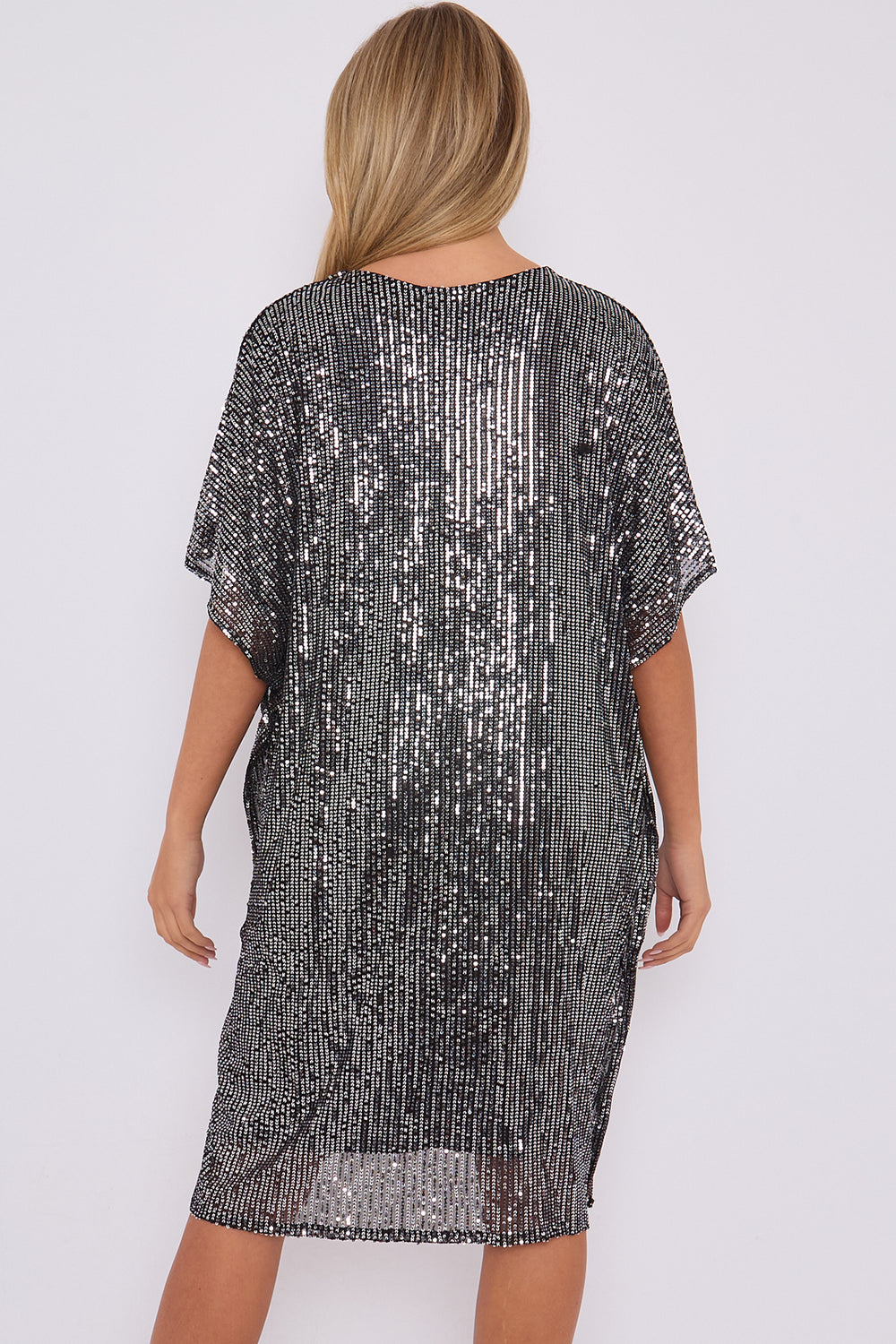 BODIE SEQUIN V-NECK TUNIC (14780269232512)