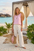 ONE SHOULDER TIE TOP