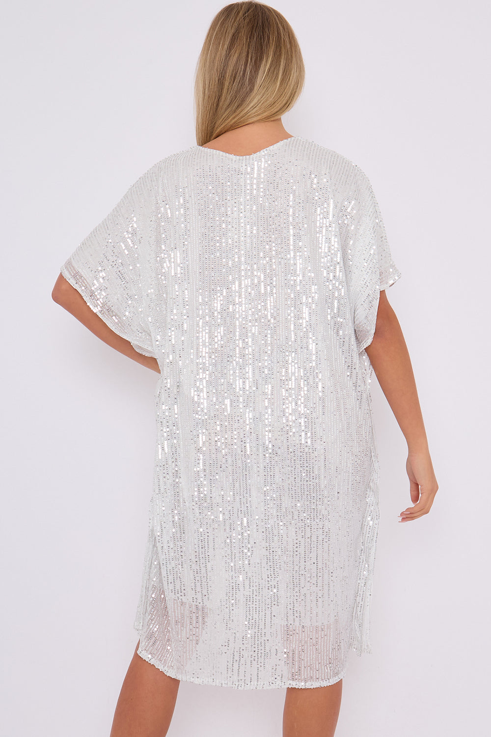 BODIE SEQUIN V-NECK TUNIC (14780267430272)
