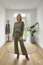 STITCH NECK KNITTED LOUNGE