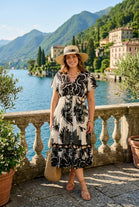PRINTED BUTOON DRESS(MIXED COLOUR PACK)