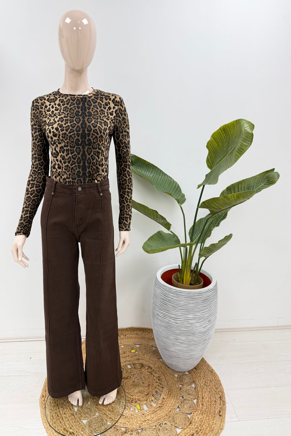 LEOPARD SOFTFEEL TOP