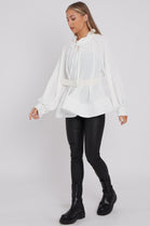 BELTED OVERSIZED TOP (8277303132408)