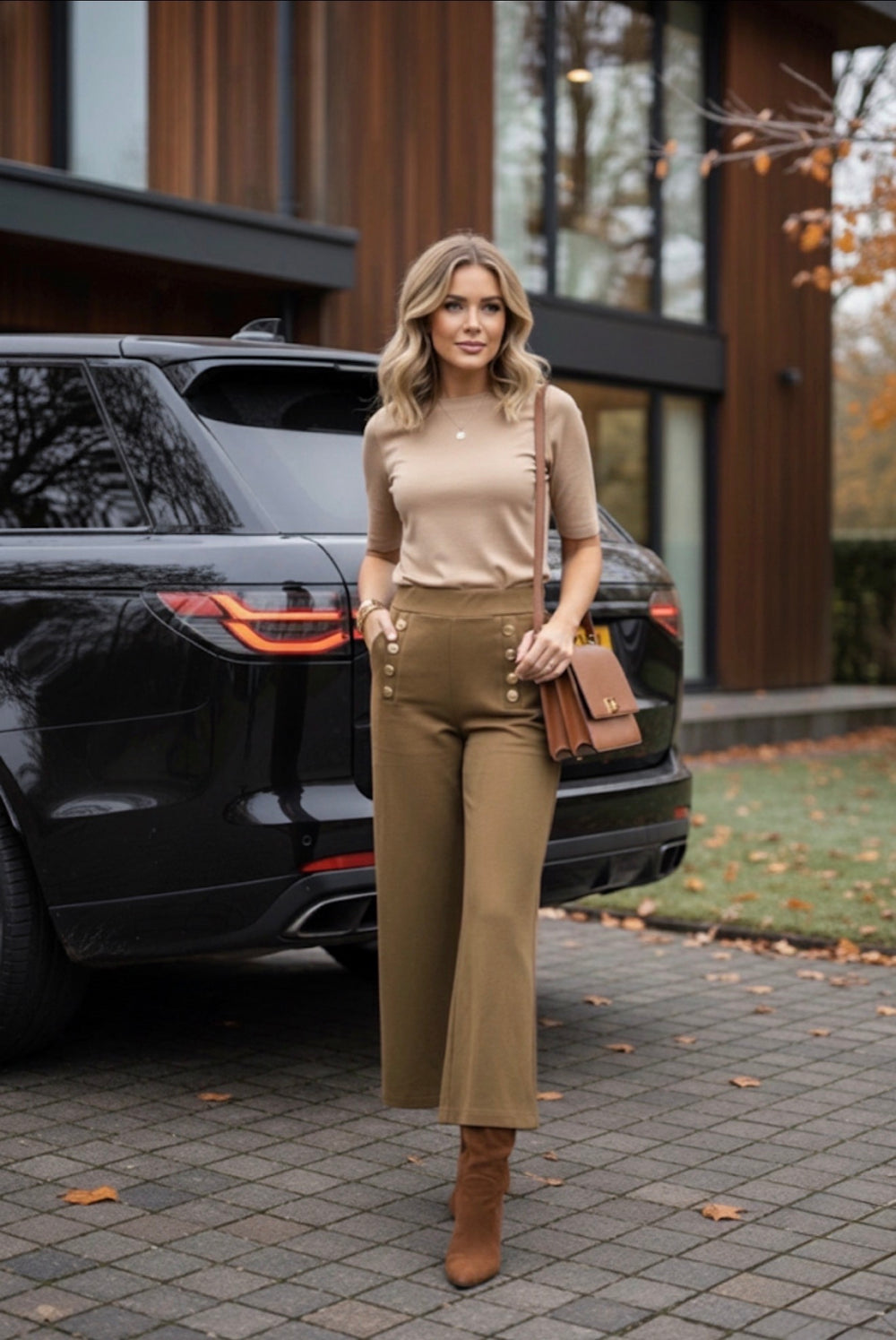 SOFTFEEL STRETCH CAP SLEEVE T-SHIRT