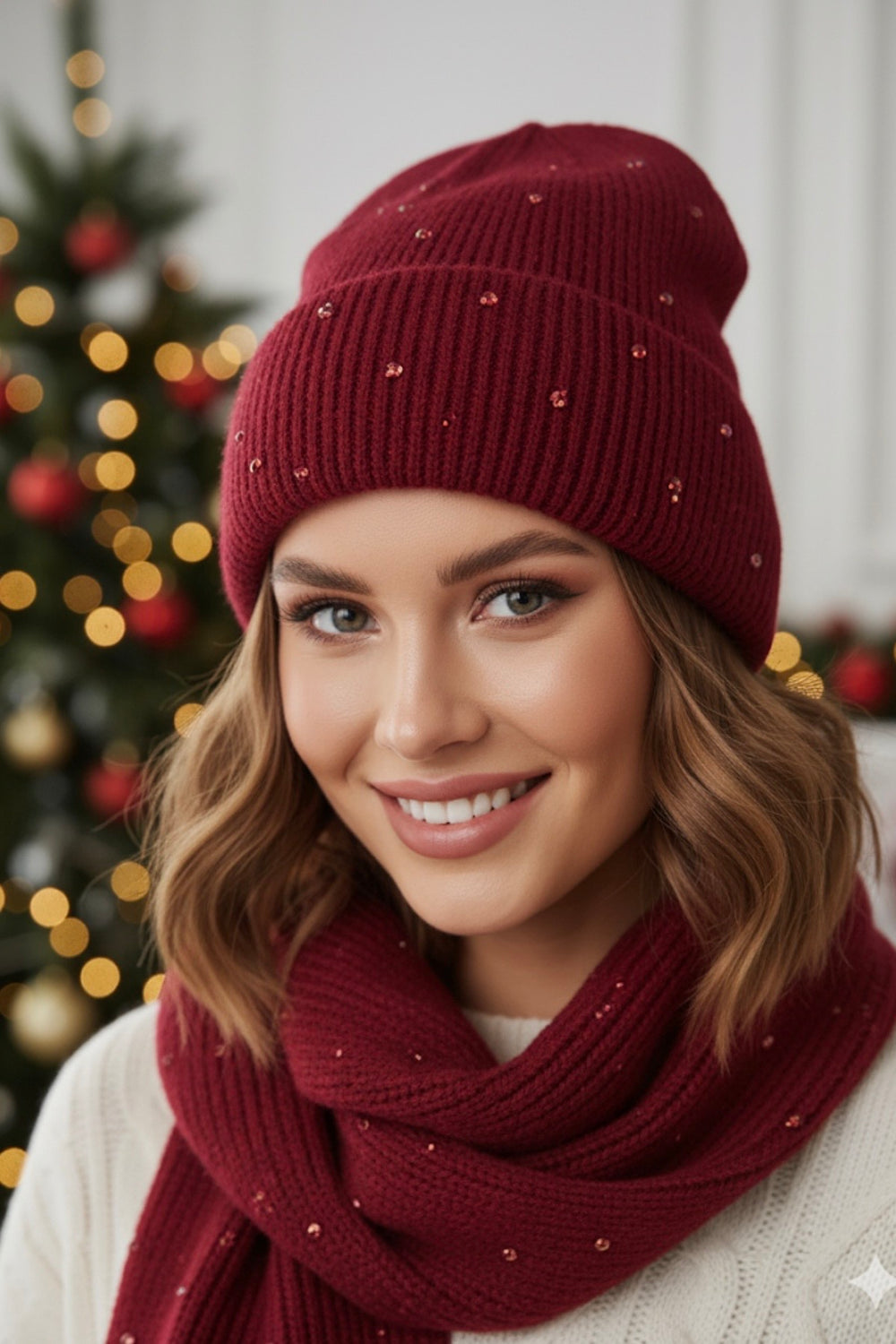 DIAMOND EMBELLISHED HAT