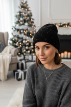 DIAMOND EMBELLISHED HAT