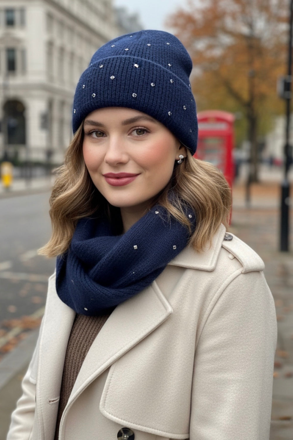DIAMOND EMBELLISHED HAT