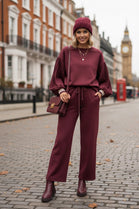 BALLOON SLEEVE LOUNGE SET