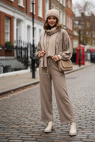 BALLOON SLEEVE LOUNGE SET