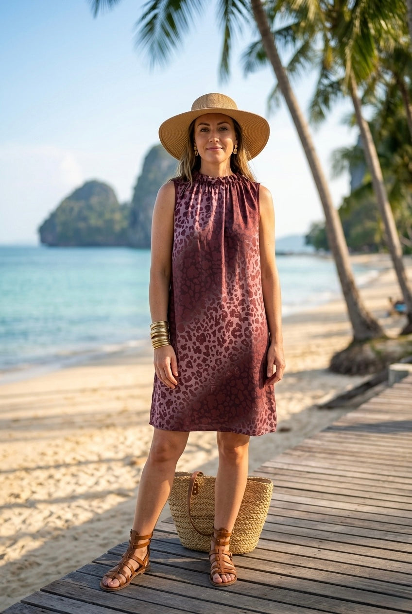 ANIMAL PRINT DRESS