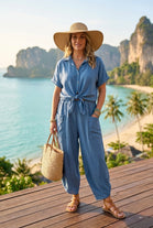 VISCOSE BARREL TROUSER