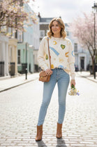 EMBROIDERY DETAIL JUMPER