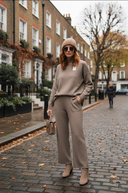 HIGH NECK SOFTFEEL LOUNGE SET