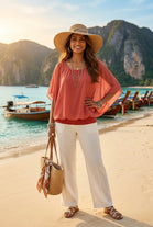 OVERSIZED BATWING TOP