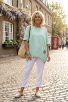 OVERSIZED SIDE ZIP SWEAT