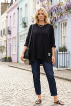 OVERSIZED SIDE ZIP SWEAT