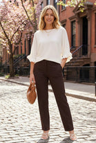 FRILL SLEEVE JUMPER
